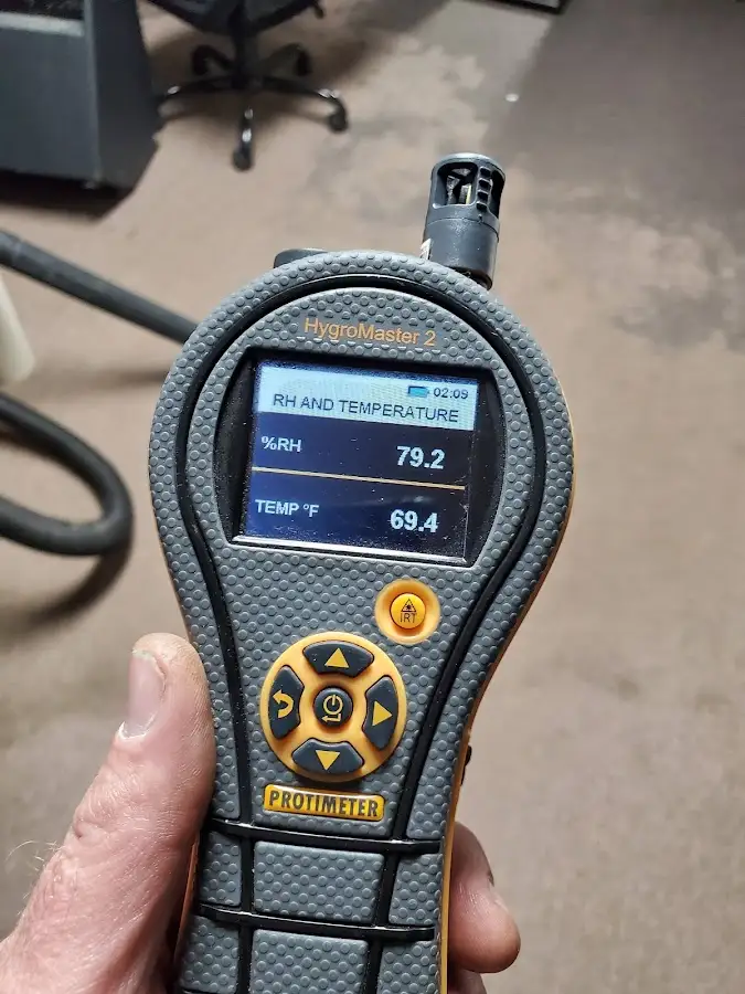 Moisture meter humidity assessment for Fire & Smoke Damage Restoration in Walton